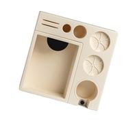 Watreketal Professional Station Organizers Feature Removable Knocking Container And Tool Compartments For Tampers Coffee Holders Storage Box