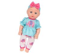 Watreketal Reborns Toy Early Educational Nurturing Doll For Toddler Social Skill Fun Travel Comforting Companion Toy 12inch Baby For Parenting Game