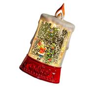 Watreketal Shape Swirling Glitter Christmas Lamp Snow Globes Table Light For Kids Bedroom Nursery Holiday Decoration Mysterious Party Gift