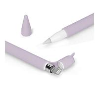 Watreketal Soft Silicone for Case for Pencil 1st Protective Sleeve Holder Grip and Nib Cover Accessorie Kit the Cover for Protects Pencil Cap Against Rolling Off Uneven Surface and Being Lost