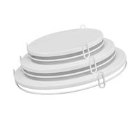 Watreketal Sturdy Metal Cake Display Stand Set 3-Layer Food-Safe Countertop Organizers for Bakeries Catering Event Professional Baking Display Tool Metal