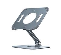Watreketal Tablet PC Stand Adjustable Ergonomic Tablet Holder Aluminium Alloy Bracket 360 Rotate Folding Cooling Tablets PC Adjustable