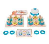 Watreketal Thinking Color Space Match Puzzle Hand-Eye Coordination Teaching Props For W/For Parent-Chil