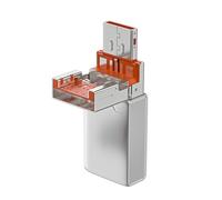 Watreketal Type C USB MicroSDs Memory Card Reader Supports Quick Data Transfer For Photographers And Content Creators MicroSDs Card Adapter