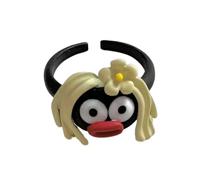 Watreketal Unique Ugly Doll Inspires Rings Jewelry Fashionable Finger Women Ornament Silicone Accessory Comfortable Fit Handmade Accessory