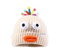 Watreketal Unisex Skull Hat For Teens Girls Boys Funny Photo Props Knitted Winter Hat Baggy Cap Costume Props Skull Cap Beanies For Teens Boys Girls