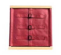 Watreketal Unisex Toddler Learning Materials Toy Wood Buttons Dressing Frame Wooden Practical Early Learning Basic Life Skill Toy