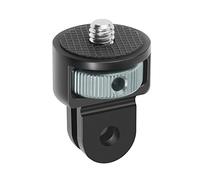 Watreketal Upgrade Aluminum Alloy 1/4 Screw Tripod Mount Adapter For 10 9 Action Cameras Mounting Plates Tripod Adapter Heavy Duty Metal Mount