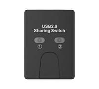 Watreketal USB Manual Print Sharing Device Two Computers Share 1 Device For Keyboards Drives Printer Manual USB Switcher