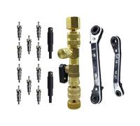 Watreketal Valves Cores Remover Installer Set Complete Tool Set for Efficient HVAC Maintenance Must Have for Car HVAC Service Wrench Kits