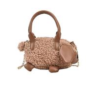 Watreketal Y2K Plush Bag Women Shoulder with Lovely Designs Ladies Shoulder Underarm Suitable for Street & Daily Use Autumn and Winter Accessory