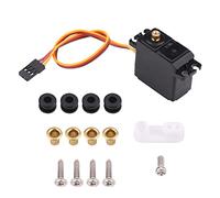 Watris Veiyi RC Servo, 2.2 kg Metal Transmission Waterproof Mini Servo, 3 x 1.5 x 4 cm / 1.2 x 0.6 x 1.6 Inch RC Accessories for 1/16/14/12 Remote Controlled Car