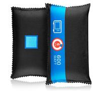 WATSABRO Reusable Dehumidifier Bags for Car and Slip Mat,Prevents Fog & Damp in Vehicles, 2 x 400g Silica Gel Bags with Visual Reminder, Moisture Absorber for Windows, Closets, and More