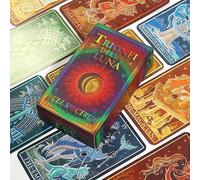 WATSKY Trionfi Della Luna Full Spectrum Tarot - A Magical and Mysterious Tarot Deck for 15+ Players