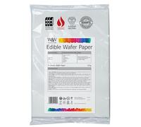 Watson & Webb A4 Edible Wafer Paper 25 Pack 0.35mm Thick Vegan Toppers
