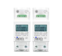 Watt Hour Energy Meter 220V 230V 50HZ 60HZ DDS238-2 ZN/S Single Phase With RS485 1pcs(100A)