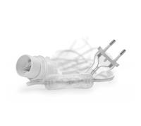 Watt & Veke Cord for Christmas Star 5 Meter M. E14 Socket and Switch Transparent