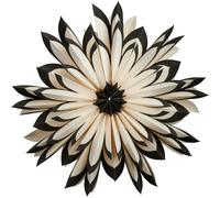 Watt & Veke - Freja Christmas Star 50 cm, Black - Black