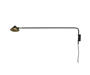Watt & Veke Kelly Long Wall Lamp Black