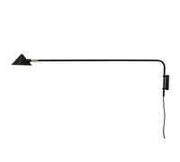 Watt & Veke Kelly wall lamp long arm Black-gold