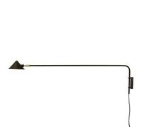 Watt & Veke Kelly wall lamp long arm Black-gold