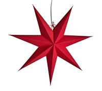 Watt & Veke - Sally Christmas Star 60 cm, Red - Red