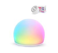 WattBubble Squishy Egg Night Light Pro for Kids, Soft Egg Light with Multi Colors, Interactive Tap Light Stress Relief, Fidgets Toys, 5 Levels Brightness, Auto-dim in 30 Minutes
