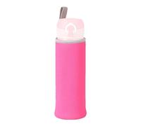 Watter Bottlee - Water Bottle Sleeveee - Neoprene Carrier Insulaaed - Non Slip Protective Glass Bottles Cover with Strap - Portable Thickened Insulated Cup Sleeve for Cool Or Hot Drinks, Colorful