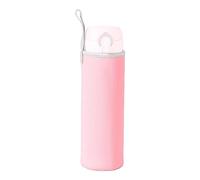Watter Bottlee - Water Bottle Sleeveee - Neoprene Carrier Insulaaed - Non Slip Protective Glass Bottles Cover with Strap - Portable Thickened Insulated Cup Sleeve for Cool Or Hot Drinks, Colorful