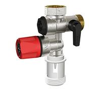 Watts industrie SFR Straight Safety Group - Matt Nickel-Plated Brass