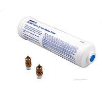 Watts Inline Water Filter 20,000 gallon Capacity- Inline Filter for refrigerator, Ice Maker, Under Sink, and Reduces Bad Taste, Odors, Chlorine and Sediment in Drinking Water