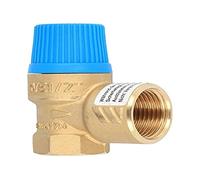 Watts Membrane Safety Valve for Closed Water Heaters DIN 4753 10 Bar Up to 75 kW Intake 1/2 Inch Output 3/4 Inch