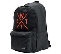 Watts - R-Pack Waterproof School Bag 24L Black Full Orange - Backpack