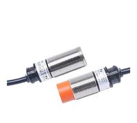 WATTSBVD PR18 Series Proximity Sensor Switch 12-24VDC NPN PNP PR18-5DN PR18-5DP 5mm Sensing M18 Flush Inductive Proximity Switch(PR18-5DP)