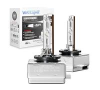 wattstar D1S Xenon Bulbs 4300K 18 months Warranty-35W D1S Bulbs-IP68 waterproof-Compatible with 66144 66140 85140 85415 66140XNL,Socket Type: Pk32d-2.(pack of 2)…