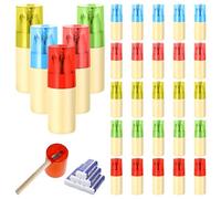 WATUNID 30 Boxes of 12 Mini Colored Pencils with Sharpener, Portable Drawing Pencil Set with 5 Erasers, Cute Colouring Pencils for Adults Children Writing Sketching Painting Classroom School Supplies