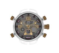 WATXANDCO RWA2820 Unisex Analogue Quartz Watch with Strap