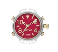 WATXANDCO RWA3723 Unisex Analogue Quartz Watch with Strap