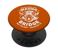 WAUGH BRIDGE BAT COLONY Houston TX Design PopSockets Adhesive PopGrip