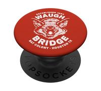 WAUGH BRIDGE BAT COLONY Houston TX Design PopSockets Adhesive PopGrip