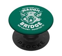 WAUGH BRIDGE BAT COLONY Houston TX Design PopSockets Adhesive PopGrip