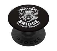 WAUGH BRIDGE BAT COLONY Houston TX Design PopSockets Adhesive PopGrip