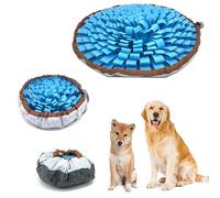 WAURCSY Snuffle Mat for Dogs, Interactive Sniff Mat for Slow Eating and Keep Busy, Adjustable Dog Digging Toys Encourages Natural Foraging Skills and Mental Stimulation, Practical