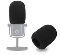 Wave 1 Pop Filter - Professional Mic Windscreen Foam Cover Compatible with Elgato Wave USB Condenser Microphone to Reduce Pops and Hisses by SUNMON
