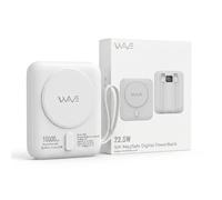 WAVE 10000mAh 22.5W Magnetic Wireless Power Bank USB-C PD 8Pin Fast Charge