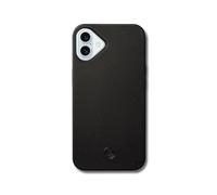 Wave Case iPhone 16 MagSafe Compatible Phone Case - Eco-Friendly Wheat Straw Phone Case with Shock-Absorbing Corners | 2mm Raised Lip | Ultra-Thin Design, 360° Protection | Black