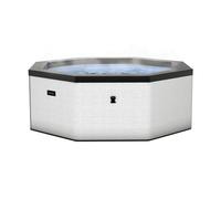 WAVE Como Eco Foam Smart Hot Tub - Pebble White