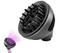 Wave+Curl Diffuser for Dyson Airwrap, Upgraded Diffuser Nozzle Attachment for Dyson Airwrap HS01 HS05 HS08, for Wavy, Curly & Coily Hair, Lightweight & Ergonomic Design