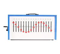 Wave Demonstrator, Hand-Cranked Physics Teaching Experiment Equipment for Longitudinal and Transverse Motion with 16 Eccentric Wheel Shaft Holes