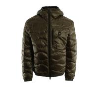 Wave Down Jacket - male - Blauer - Winter Jackets - Green - S - Jackets S